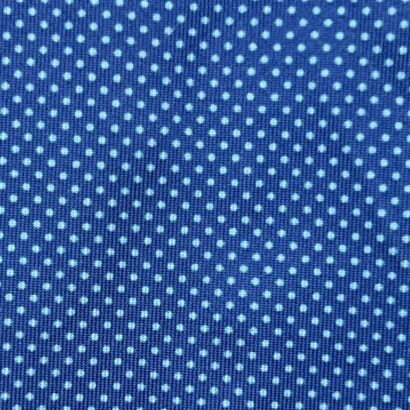 Peter Millar Summer Comfort Polo Shirt Mens XL Blue Dotted BIG SPRING Club KY - Picture 8 of 8